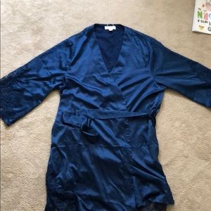 Silk robe